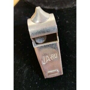 Vintage JA RU Whistle Great Condition No Cord Sounds Loud!